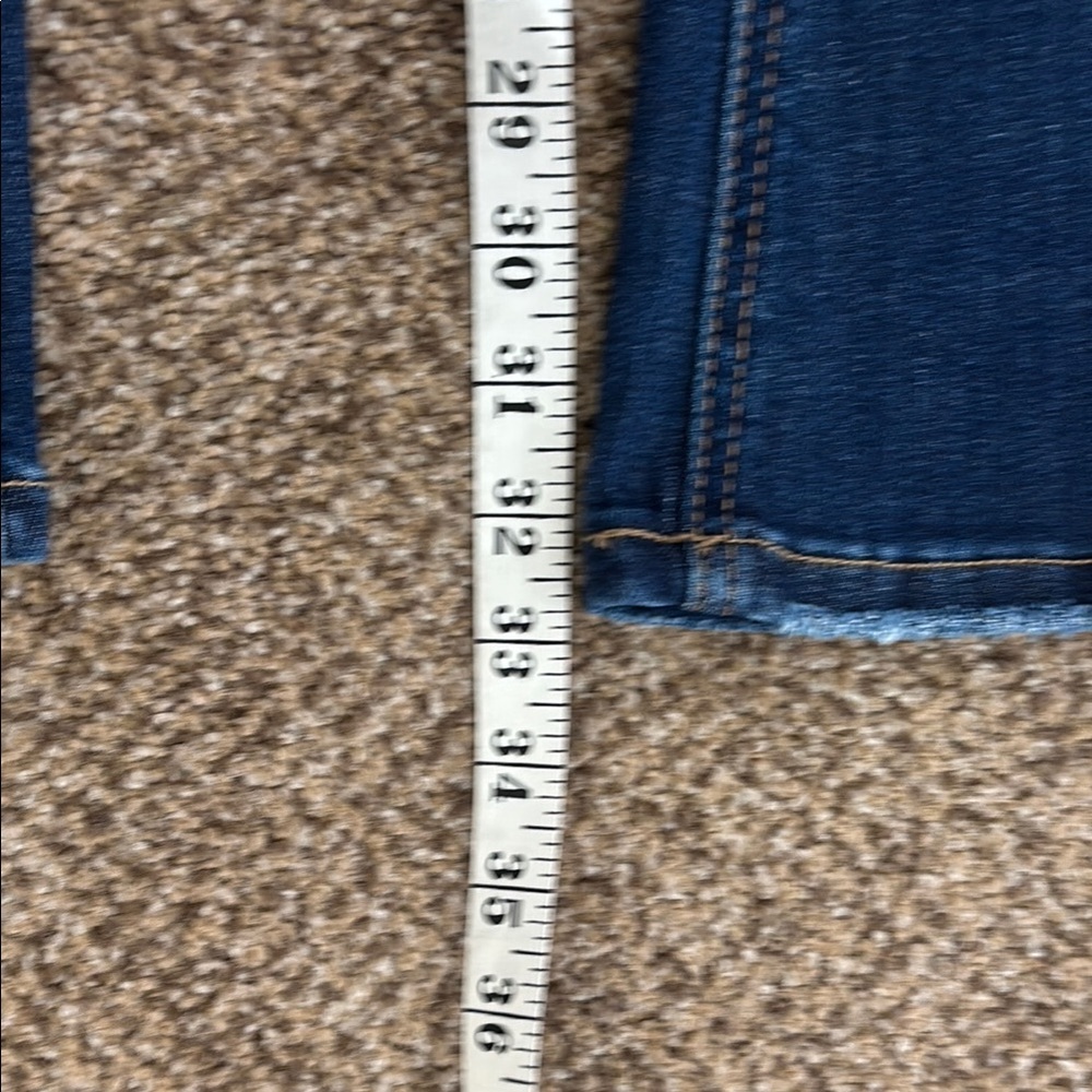 Lovervet Dark Wash Blue Flare Jeans - Women's Wide Leg - Picture 7 of 9